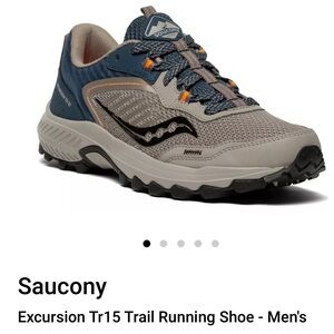 Saucony Excursion YR15 Trail Running Shoes men’s size 8 Wide